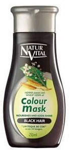 Natur Vital Colour Hair Mask Black Hair 300 ml