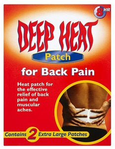 Deep Heat Patch Extra Large x2