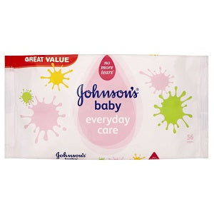 Johnson's Baby Wipes Everyday Care x56