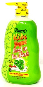 Pureen Kids Yoghurt Head To Toe Wash Apple 750 ml