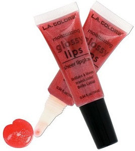 L.A. Colors Moisturizing Glossy Lips Sweet Melon 10 ml