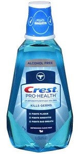 Crest Mouthwash Pro-Health Alcohol Free 1 L