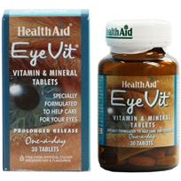 HealthAid Vitamin & Mineral Tablets For The Eyes 30 Tablets