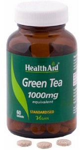 HealthAid Green Tea 1000 mg 60 Tablets