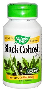 Nature's Way Black Cohosh 540 mg 100 Vcaps
