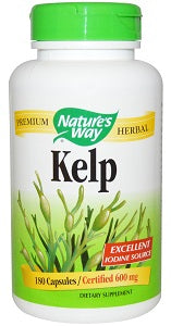 Nature's Way Kelp 600 mg 180 Capsules