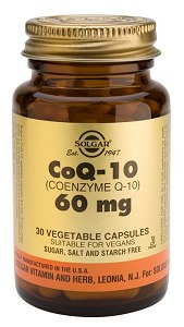 Solgar CoQ 10 60 mg 30 Capsules
