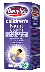 Benylin Children's Night Cough Syrup 6 Years+ 125 ml