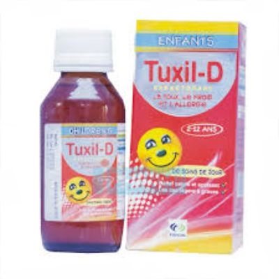 Tuxil-D Children's Expectorant Cough, Cold & Allergy Syrup 100 ml