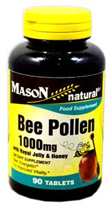 Mason Bee Pollen 100 mg 90 Tablets