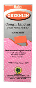 Greenlin Cough Linctus Sugar-Free 100 ml