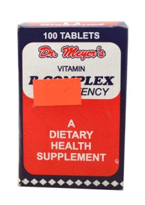 Dr Meyer's Vitamin B Complex High Potency Supplements 100 Tablets
