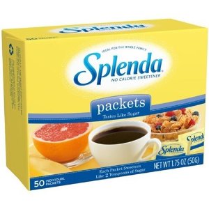 Splenda No Calories Sweetener Packets 50 g