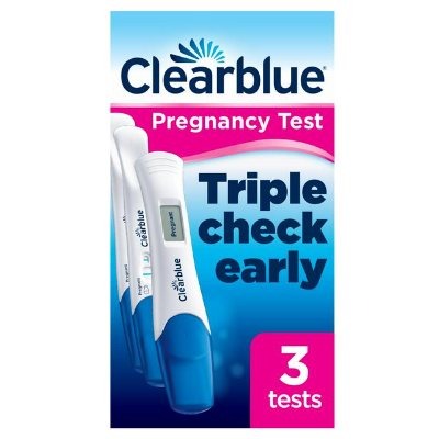 Clearblue Plus Pregnancy Test 6 Days Sooner x3