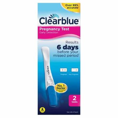 Clearblue Pregnancy Test 6 Days Sooner x2