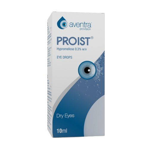 Aventra Proist Hypromellose 0.3% Eye Drops 10 ml