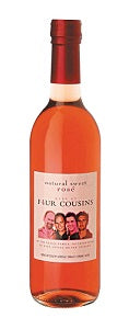 Four Cousins Natural Sweet Rose Wine 75 cl