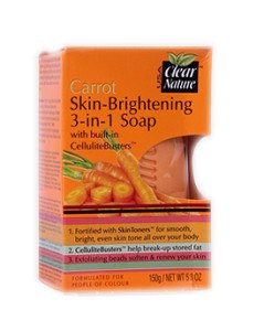 Clear Nature 3 in 1 Skin Brightening Soap Carrot 150 g