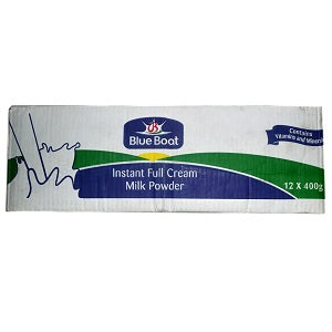 Blue Boat Full Cream Milk Powder Sachet 400 g x12