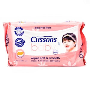Cussons Baby Wipes Soft & Smooth x150