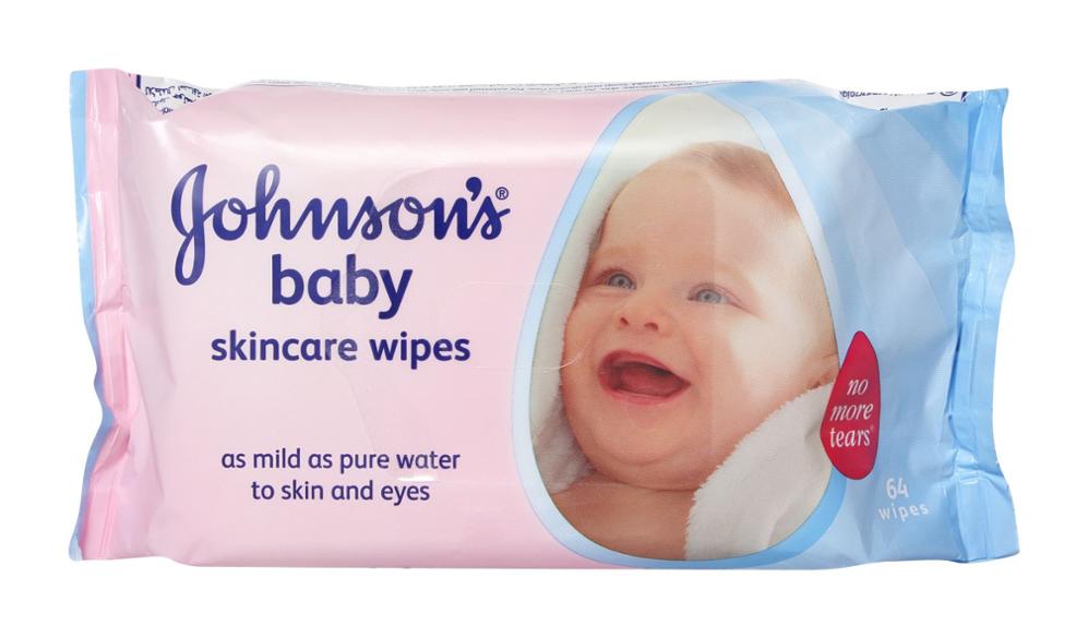 Johnson's Baby Wipes Skincare x64