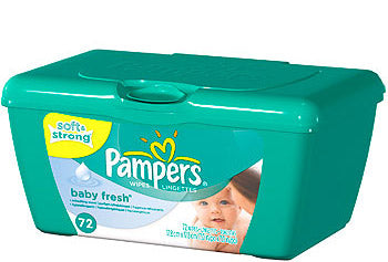 Pampers Baby Wipes Fresh x72