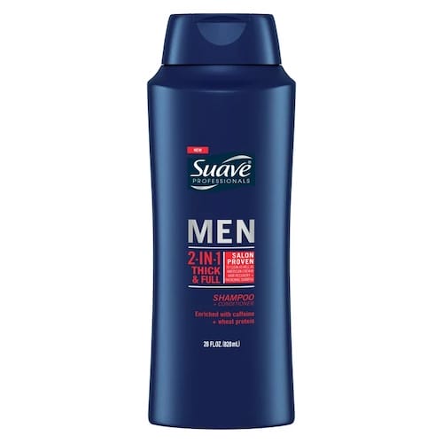 Suave 2 in 1 Shampoo & Conditioner For Men Thickening 429 ml