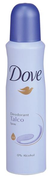 Dove Anti-Perspirant Deodorant Spray Talco 150 ml
