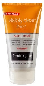 Neutrogena Visibly Clear 2 in 1 Wash Mask
