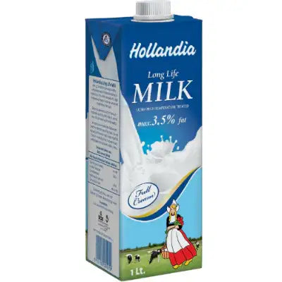 Hollandia UHT Milk Full Cream 1 L x10