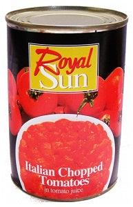 Royal Sun Italian Chopped Tomatoes In Tomato Juice 400 g x24