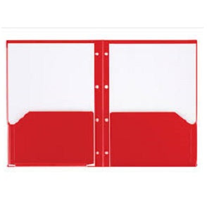 Rexel Folder Advance 2 Pocket Custom - Red