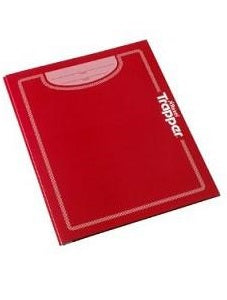 Rexel Folder Trapper 2 Pocket Prong - Red
