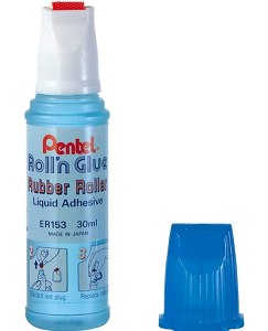 Pentel Roll N Glue 30 ml - Blue