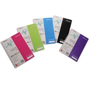 Rexel ColourHide Notebook Feint A4 - Purple