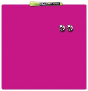 Quartet Magnetic Square Tile Board 360 x 360 mm - Pink