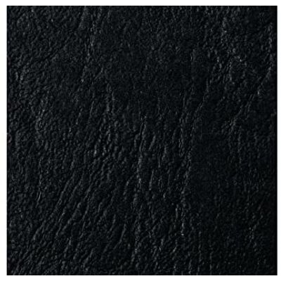 GBC Leather Grain Cover A4 - Black