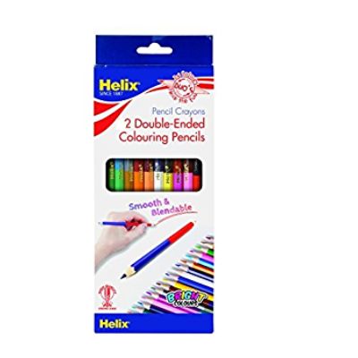 Helix Double Ended Color Pencil 7 Inches x2