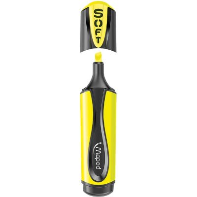Maped Highlighter Soft Fluorescent Neon - Yellow