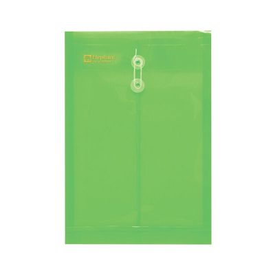 Elephant Eyelet Clear Pocket 431 A4 - Green