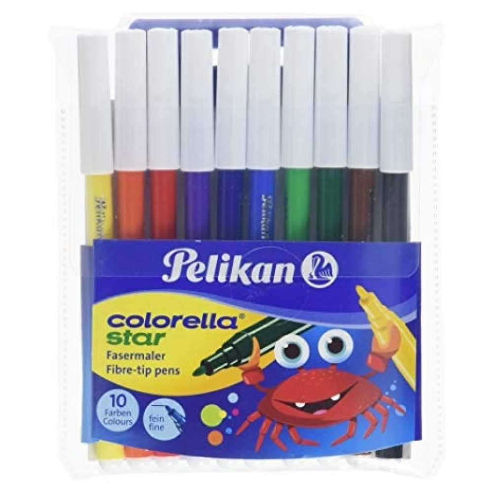 Pelikan Colorella Star Fibre Tip Pen C302 x12