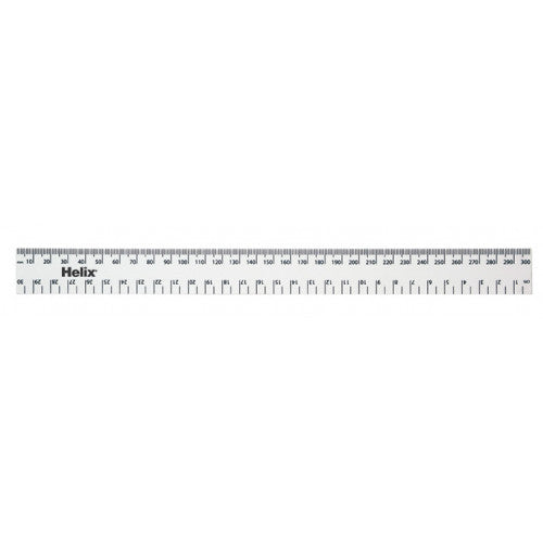 Helix 30 cm/300 mm Clear Ruler