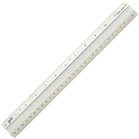 Helix Aluminium Safety Ruler 30 cm