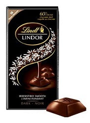 Lindt Lindor Swiss Dark Chocolate 100 g