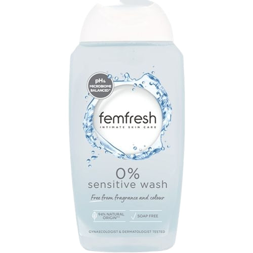 Femfresh Intimate Skin Care 0% Sensitive Wash 250 ml