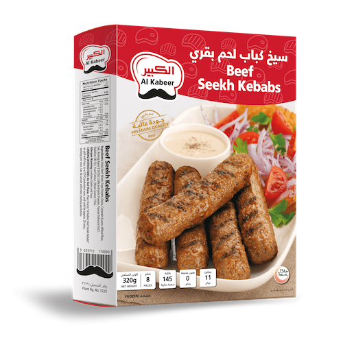 Al Kabeer Beef Seekh Kabab 300 g x8