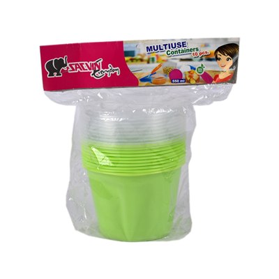 Sacvin Everyday Multi-Use Containers 550 ml x10