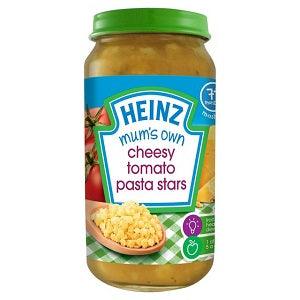 Heinz Mum's Own Cheesy Tomato Pasta Stars 7 Months+ 200 g