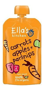 Ella's Kitchen Carrots, Apples & Parsnips 4 Months+ 130 g