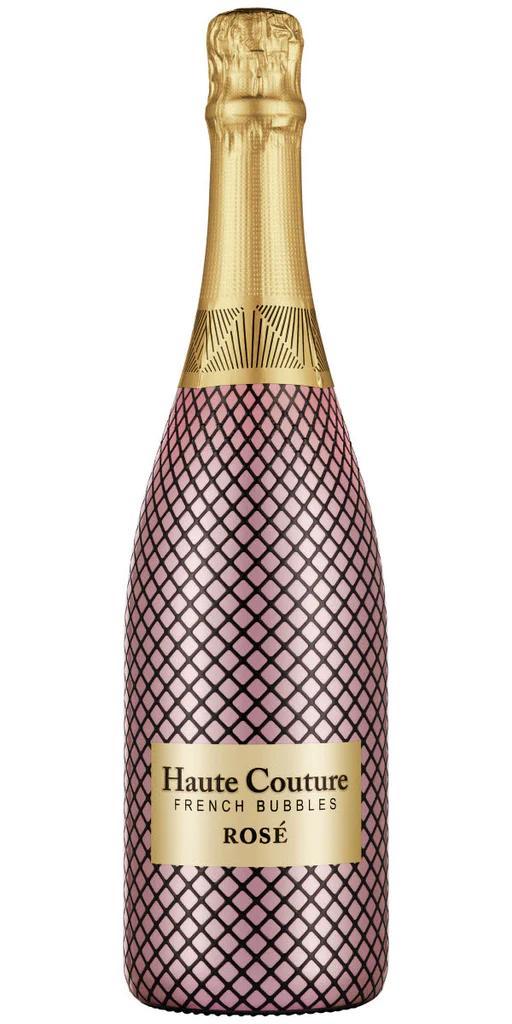 Haute Couture French Bubbles Rose Sparkling Wine 75 cl